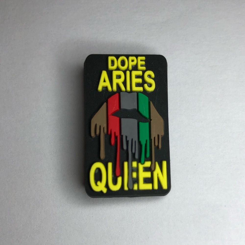 10/$13 Dope Aries Queen Crocs Charm/Jibbitz